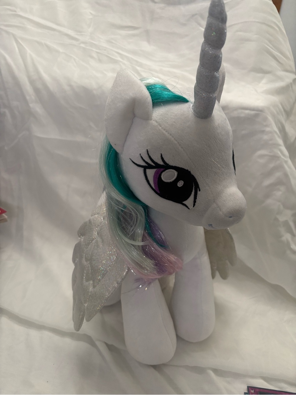 Build-A-Bear Princess Celestia MLP Plush Retired Tagged EUC